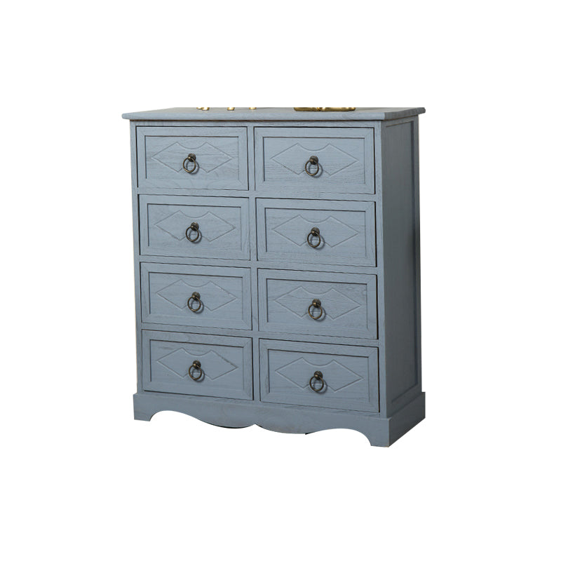 12 "D Massivholz Kommode Traditionelle Lagerentlebter mit Schubladen