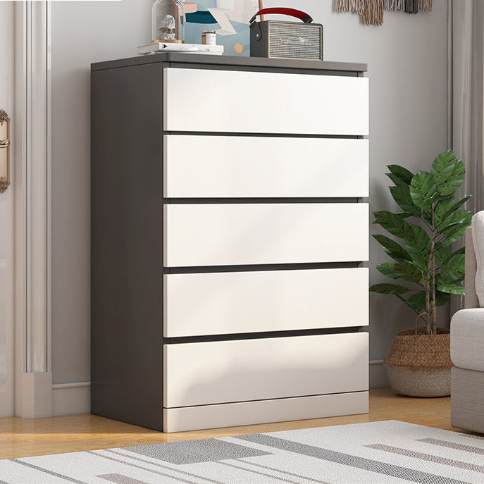 16.1 "D Wood Lingerie Chest Moderne verticale opbergkast dressoir met laden