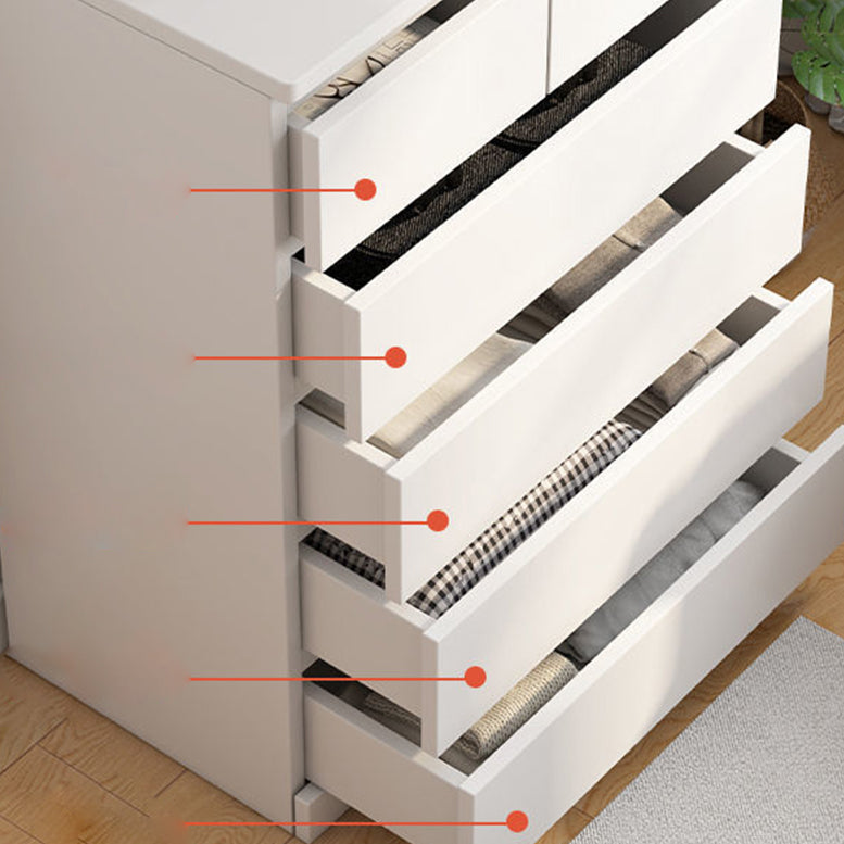 16.1 "D Cofre de madera de madera Modern de almacenamiento vertical de almacenamiento con cajones con cajones