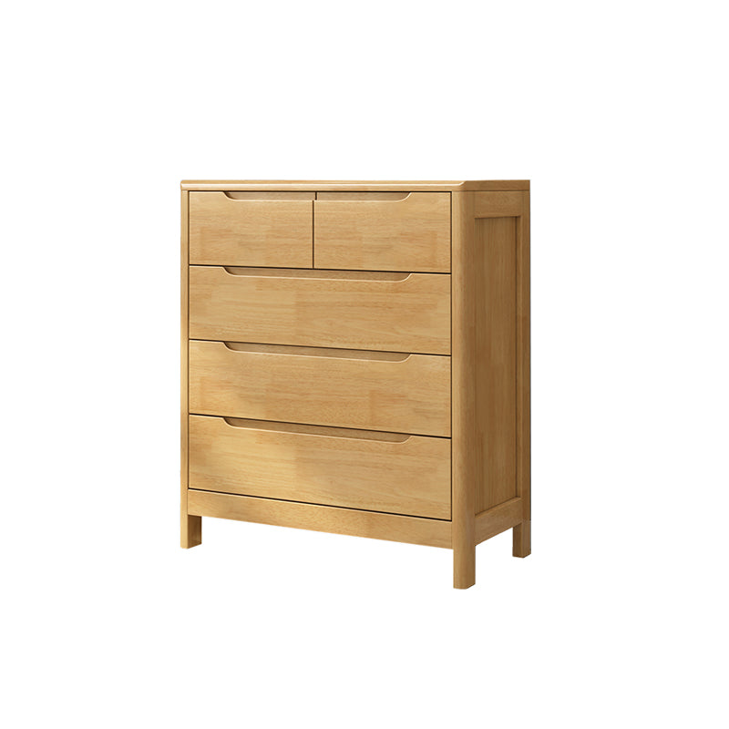 Moderne rubberen houten opbergkast slaapkamer 16 "d opbergkast dressoir met laden