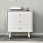 Modern Solid Wood Storage Chest Bedroom 16" D Storage Chest Dresser with Drawers