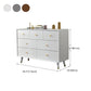 Modern Solid Wood Storage Chest Bedroom 16" D Storage Chest Dresser with Drawers