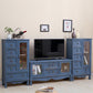 12" D Traditional Wooden Combo Dresser Bedroom Storage Chest Dresser with Drawers and Door Clearhalo 'Bedroom Furniture' 'Dressers & Chests' 'dressers_chests' 'furn' 'furn_dressers_chests' 'Furniture' 5659549