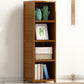 Libreria in bambù libreria in stile moderno per home office 12 "w x 15,5" d