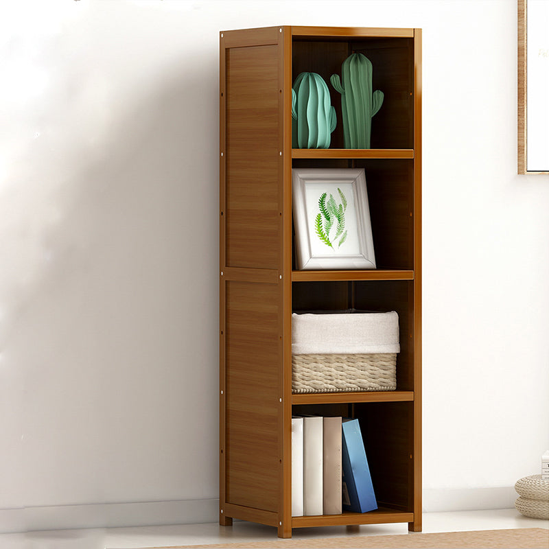 Libreria in bambù libreria in stile moderno per home office 12 "w x 15,5" d