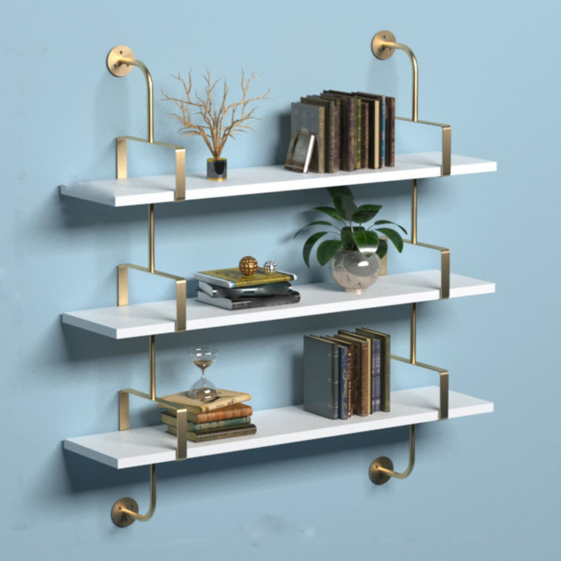 Wand montiert massives Holzbuchhandel modernes Bücherregal mit Regal, 8 "D.