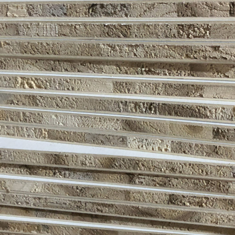 Wand montiert massives Holzbuchhandel modernes Bücherregal mit Regal, 8 "D.