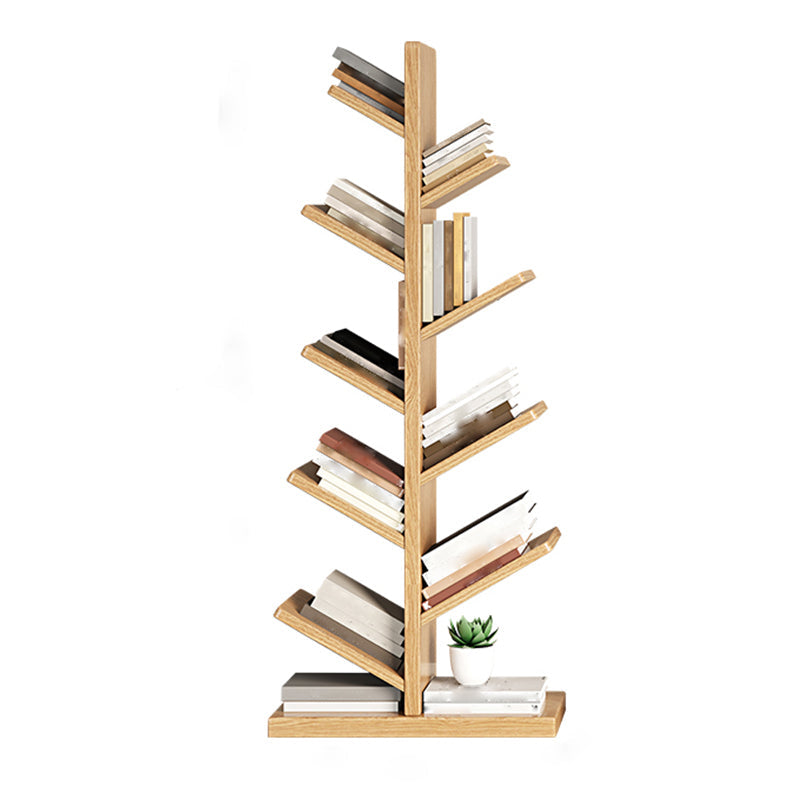 ジオメトリラバーウッド本棚モダンベッドルーム本棚棚付き22 "W x 12" D