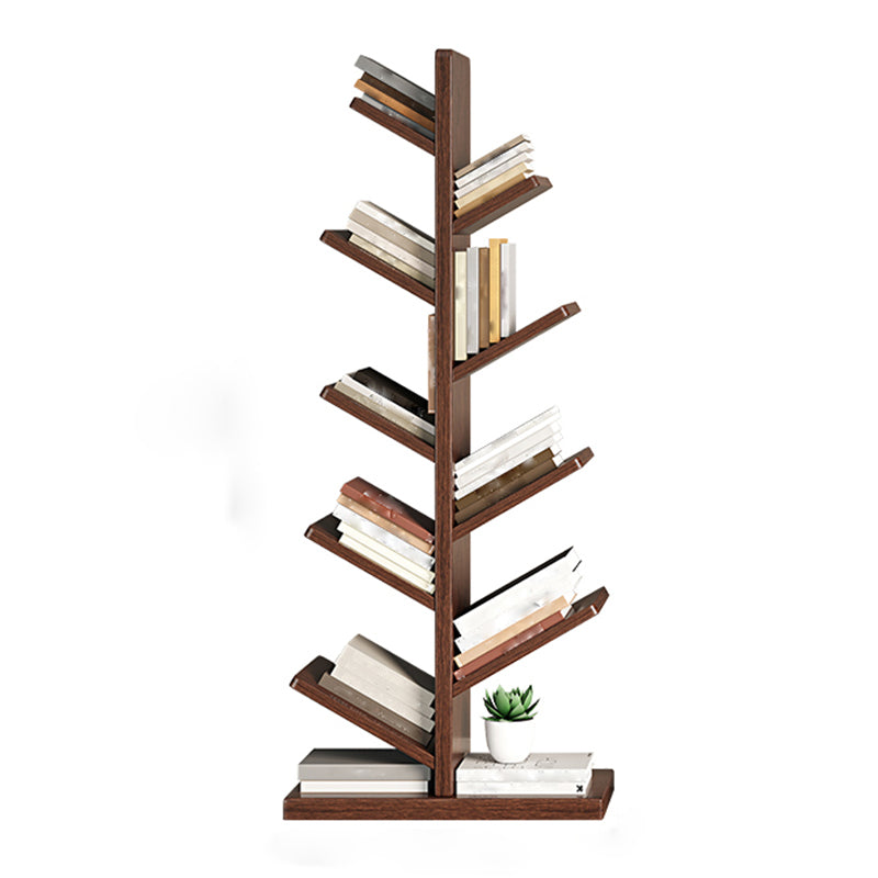 ジオメトリラバーウッド本棚モダンベッドルーム本棚棚付き22 "W x 12" D