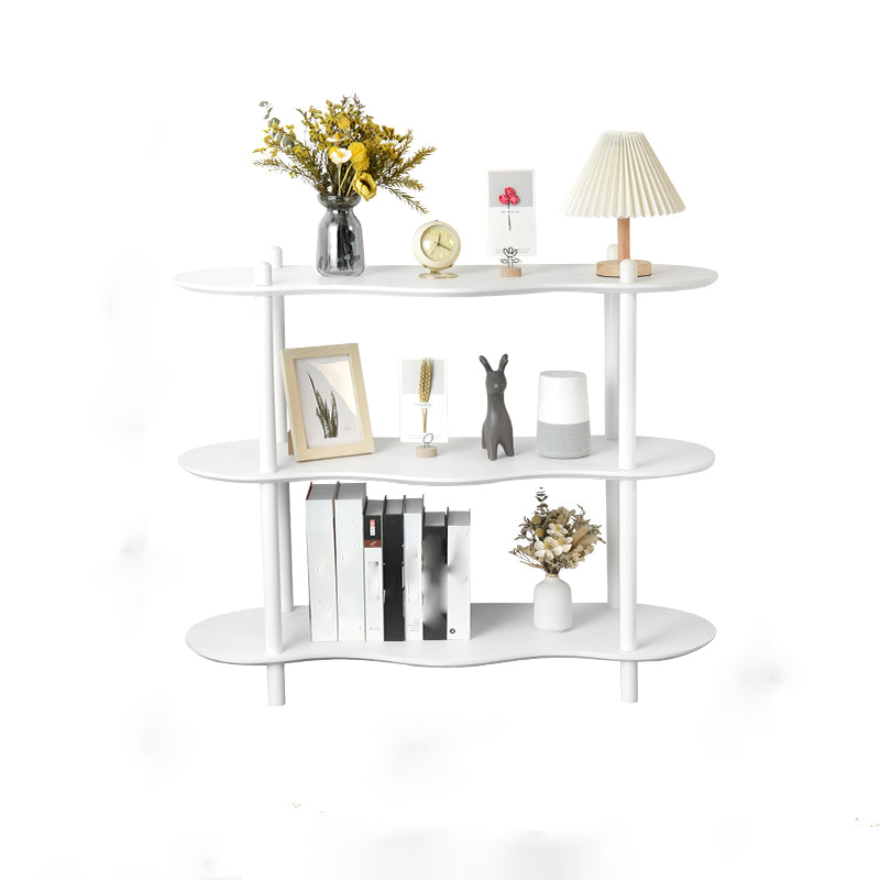 Géométrie Bibliothèque en bois artificiel moderne de géométrie avec étagères 3/4