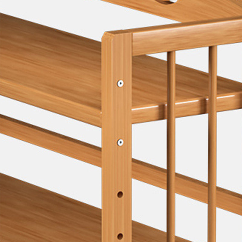 10 "D Geometrie Bambus Bücherregal moderne Bücherregal für Schlafzimmer