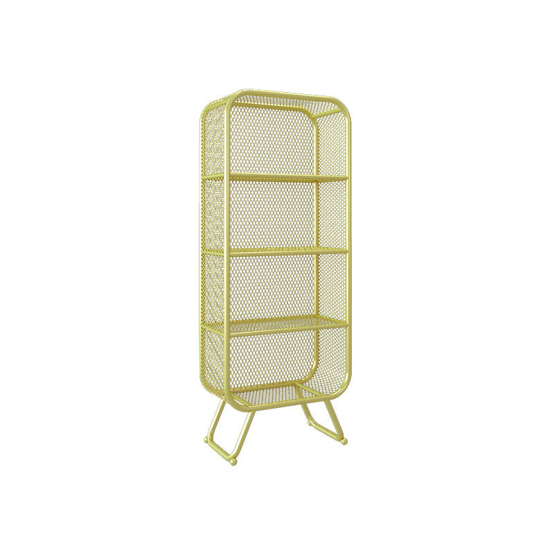 Estantería de metal de geometría estantería moderna de almacenamiento cerrado, 23.5 " / 31.5" W