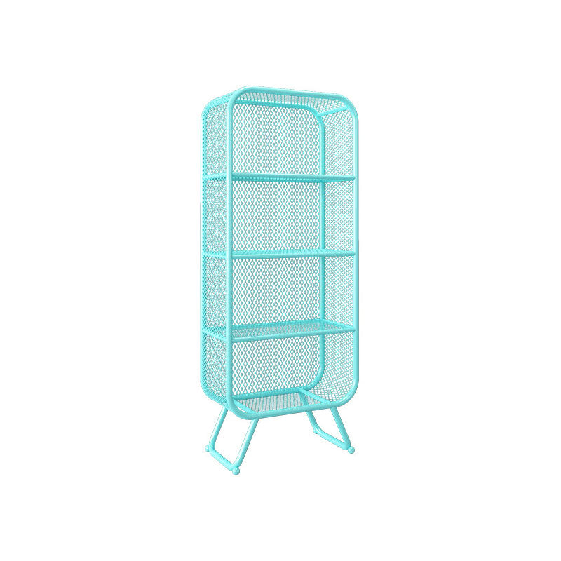 Estantería de metal de geometría estantería moderna de almacenamiento cerrado, 23.5 " / 31.5" W