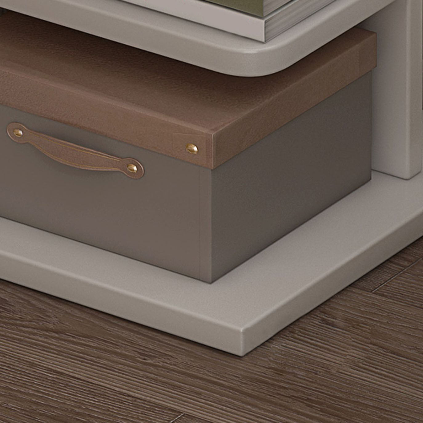 Geometry Shape Bookshelf Modern Wooden Bookcase with Multi Shelves , 24" W / 11" D Clearhalo 'Bookcases' 'furn' 'furn_bookcases' 'Furniture' 'Office Furniture' 5659835