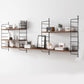Wall-mount Bookshelf Modern Wooden Bookcase with Multi Shelves