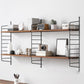 Wall-mount Bookshelf Modern Wooden Bookcase with Multi Shelves