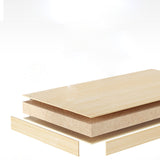 Wall-mount Bookshelf Modern Wooden Bookcase with Multi Shelves