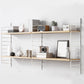 Wall-mount Bookshelf Modern Wooden Bookcase with Multi Shelves