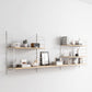 Wall-mount Bookshelf Modern Wooden Bookcase with Multi Shelves