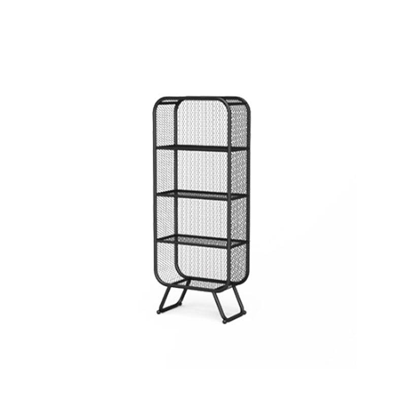 12インチメタルブックシェルフモダンクローズドストレージブックケース3色の