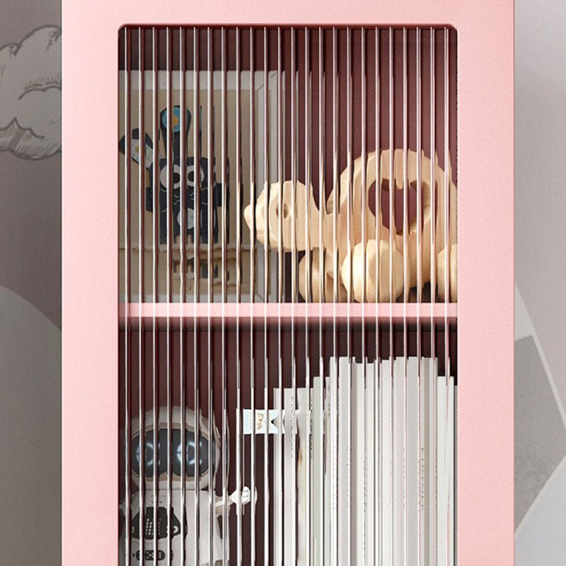 14" D Wooden Bookshelf Modern Closed Storage Bookcase with Drawer and Door Clearhalo 'Bookcases' 'furn' 'furn_bookcases' 'Furniture' 'Office Furniture' 5659961