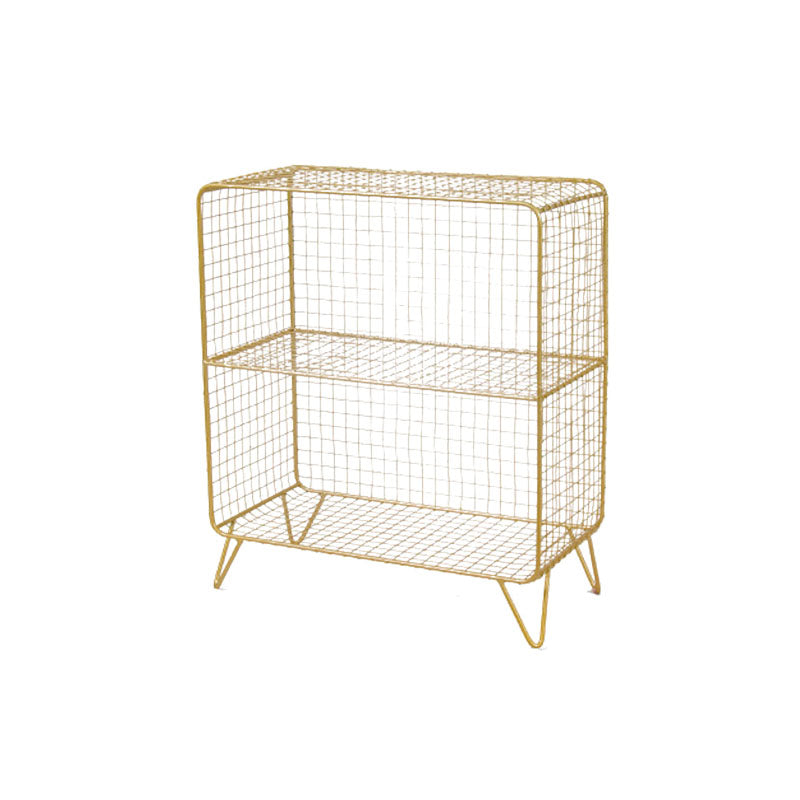 12 "D metalen frame boekenplank moderne gesloten opslag boekenkast voor slaapkamer