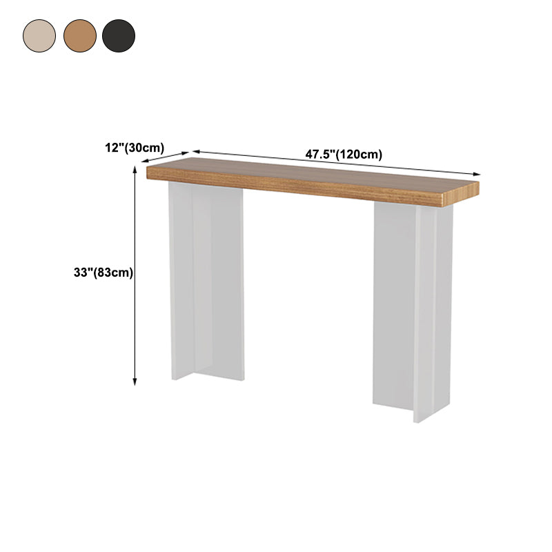 32,67 "Tabella della console resistente a legno massello alto