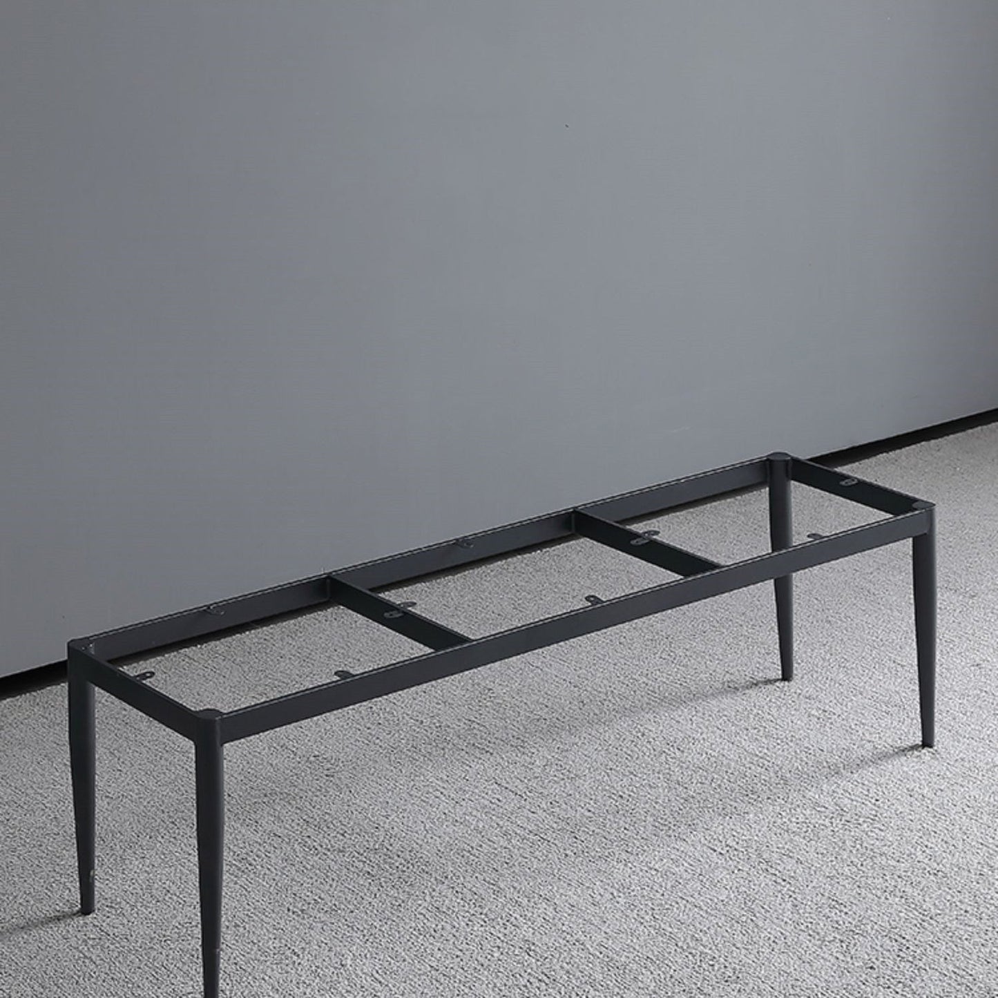 Modern Solid Color Seating Bench Upholstered Bench with Cushioned Clearhalo 'Benches' 'Chairs & Seating' 'furn' 'furn_benches' 'Furniture' 'Living Room Furniture' 5660313