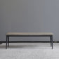 Modern Solid Color Seating Bench Upholstered Bench with Cushioned Clearhalo 'Benches' 'Chairs & Seating' 'furn' 'furn_benches' 'Furniture' 'Living Room Furniture' 5660316