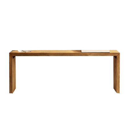 Modern Pine Bench Rectangle Solid Color Bench for Home Office Clearhalo 'Benches' 'Chairs & Seating' 'furn' 'furn_benches' 'Furniture' 'Living Room Furniture' 5660329