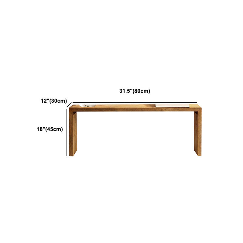 Modern Pine Bench Rectangle Solid Color Bench for Home Office Clearhalo 'Benches' 'Chairs & Seating' 'furn' 'furn_benches' 'Furniture' 'Living Room Furniture' 5660334