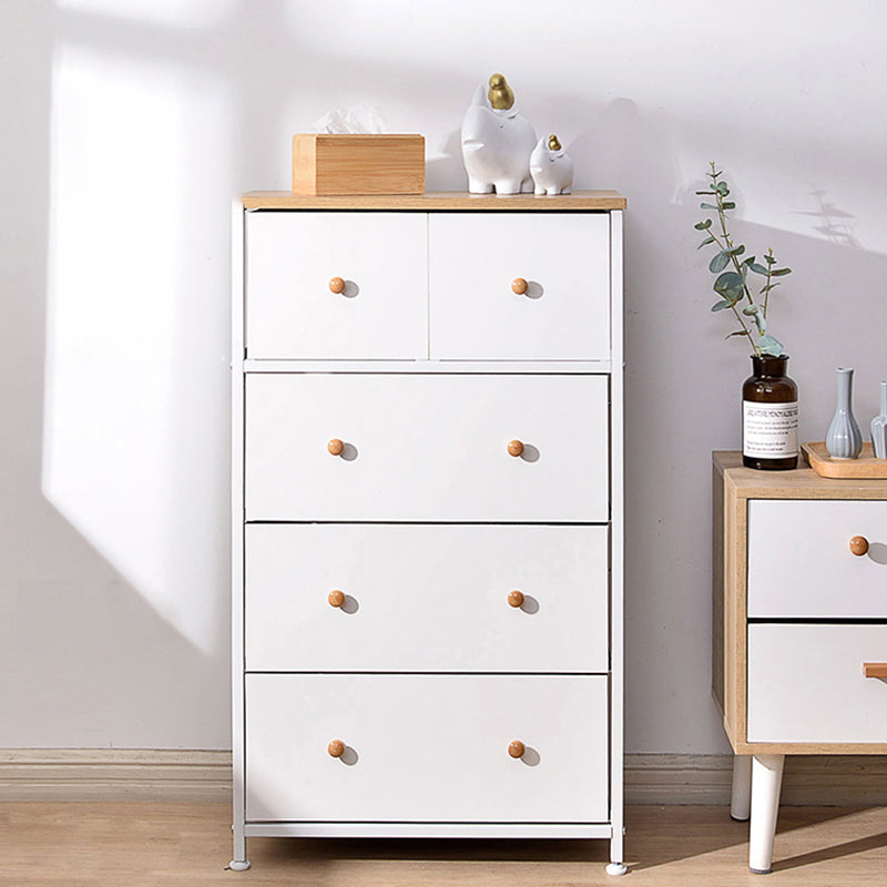 Poitrine de rangement contemporaine Chéchance à tissus avec tiroirs pour la maison / le bureau