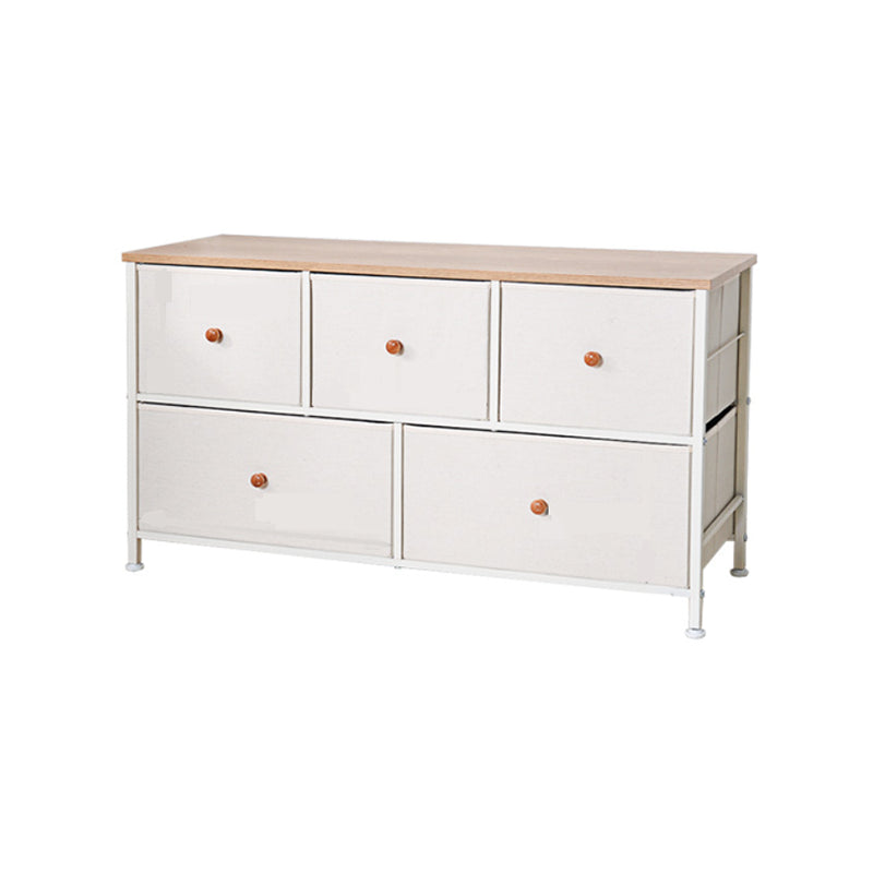 Hedendaagse opbergkiststofbakken kist met laden voor thuis/kantoor