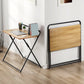 Escritorio de oficina de madera de estilo moderno escritorio de escritura plegable rectangular para el hogar