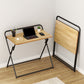 Escritorio de oficina de madera de estilo moderno escritorio de escritura plegable rectangular para el hogar