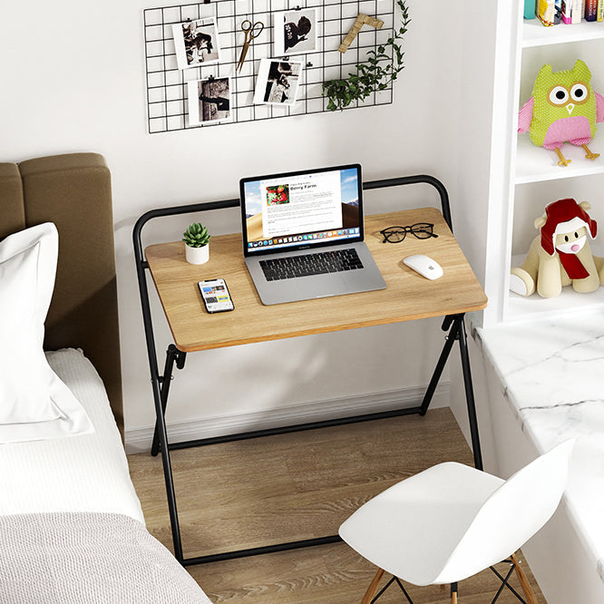 Modern Style Wooden Office Desk Rectangular Folding Writing Desk for Home Clearhalo 'furn' 'furn_office_desk' 'Furniture' 'Office Desks' 'Office Furniture' 'office_desk' 5660450