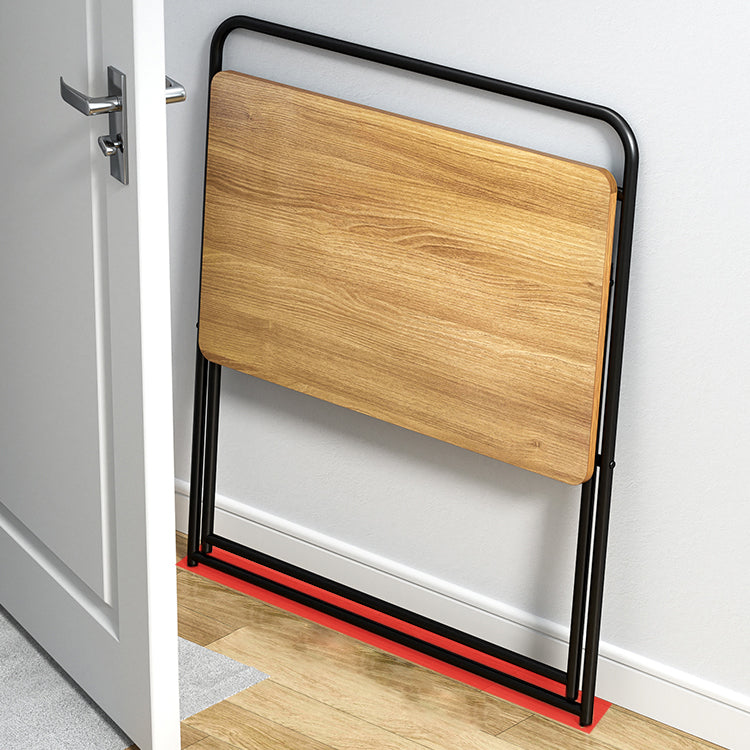 Escritorio de oficina de madera de estilo moderno escritorio de escritura plegable rectangular para el hogar