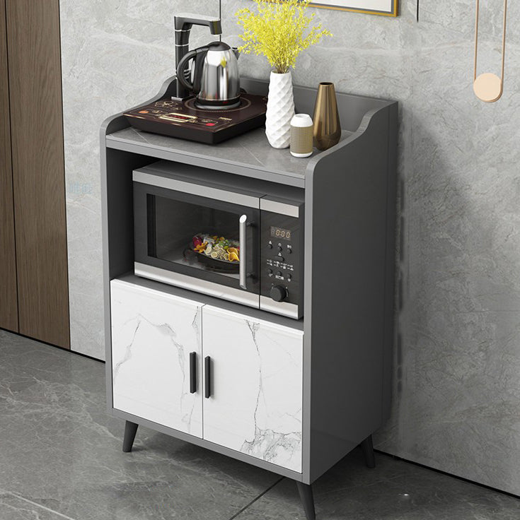 MODERNA PIETRO DELLA PIETTA 38,5 "H Server buffet per sala da pranzo a buffet con archiviazione con archiviazione