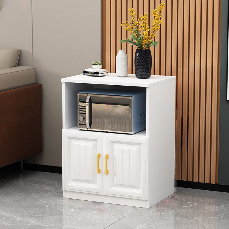 Modern Engineered Wood 34.4 "H Sideboard Dining Room Buffet Server met opslag