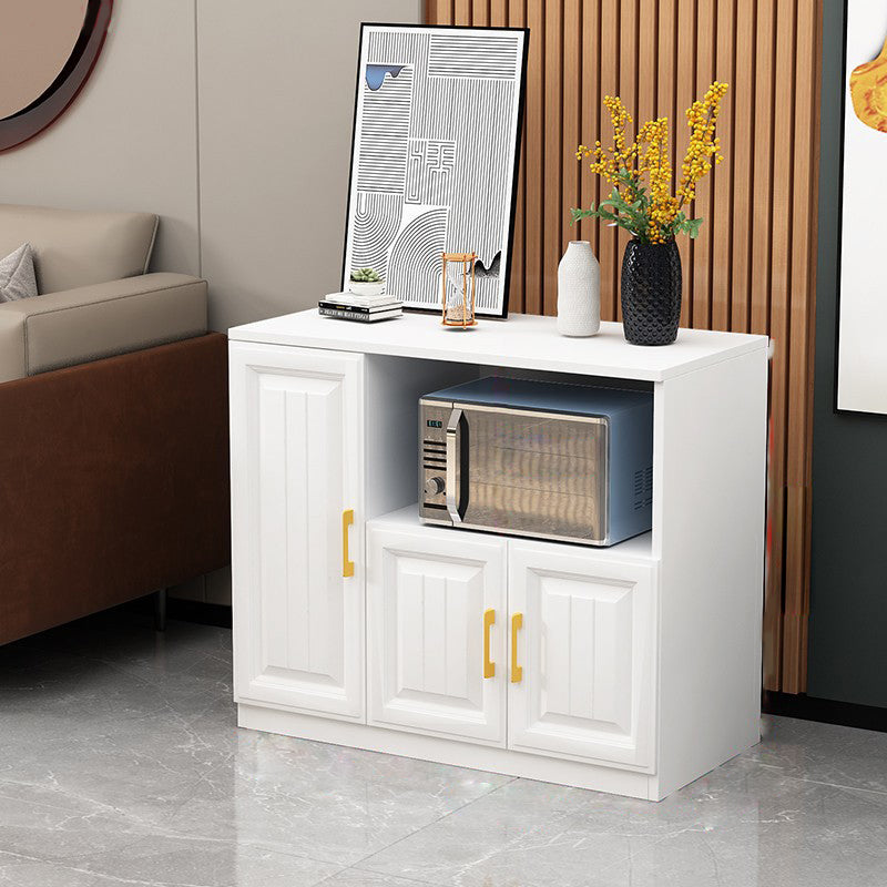 Modern Engineered Wood 34.4 "H Sideboard Dining Room Buffet Server met opslag