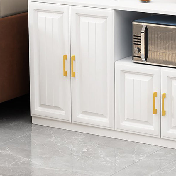 Modern Engineered Wood 34.4 "H Sideboard Dining Room Buffet Server met opslag