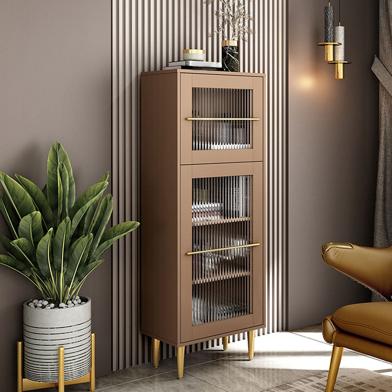 53 "H PORTE DE PORTE PORTE LA BATÉE DE BOIS GLAM GLAM CAPACT AVEC Rangement pour le salon