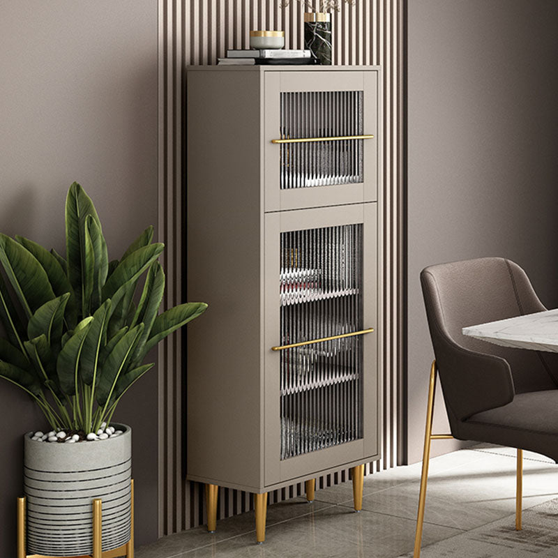 53 "H PORTE DE PORTE PORTE LA BATÉE DE BOIS GLAM GLAM CAPACT AVEC Rangement pour le salon