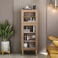 53 "H PORTE DE PORTE PORTE LA BATÉE DE BOIS GLAM GLAM CAPACT AVEC Rangement pour le salon