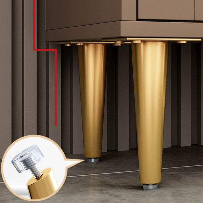 53 "H PORTE DE PORTE PORTE LA BATÉE DE BOIS GLAM GLAM CAPACT AVEC Rangement pour le salon