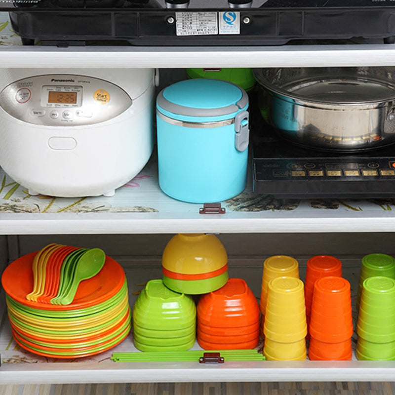 Modern Metal Sideboard Tempered Glass Doors Cabinets Server for Dining Room Clearhalo 'buffet_sideboard' 'Buffets & Sideboards' 'furn' 'furn_buffet_sideboard' 'Furniture' 'Kitchen & Dining Furniture' 5661264