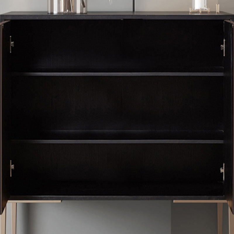 Glam White ingegnerizzato in legno a buffet a buffet regolabile salotto al buffet