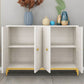 Modern Style Sideboard with 4-Door Credenza Cabinets for Dining Room Clearhalo 'buffet_sideboard' 'Buffets & Sideboards' 'furn' 'furn_buffet_sideboard' 'Furniture' 'Kitchen & Dining Furniture' 5661339