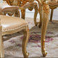 Victorian Marble Dining Table for Restaurant Rectangle Table with 4 Legs in Gold Clearhalo 'Dining Tables & Seating' 'Dining Tables' 'dining_table' 'furn' 'furn_dining_table' 'Furniture' 'Kitchen & Dining Furniture' 5661450