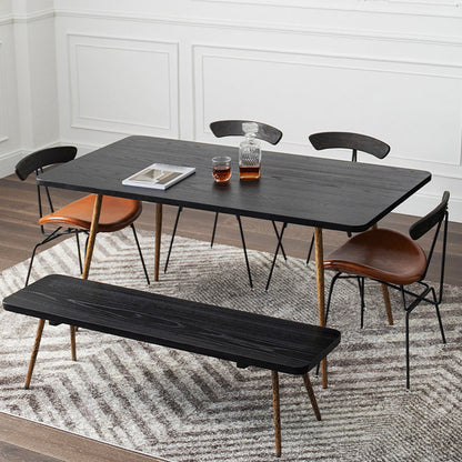 Tavolo da pranzo in legno massiccio tradizionale tavolo da pranzo di lusso con cornice dorata